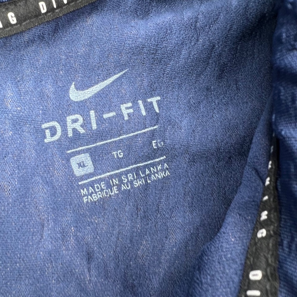 Nike Element Running Division Pullover Mens XL Navy Dri-FIT Stretch Quarter Zip - Picture 6 of 12